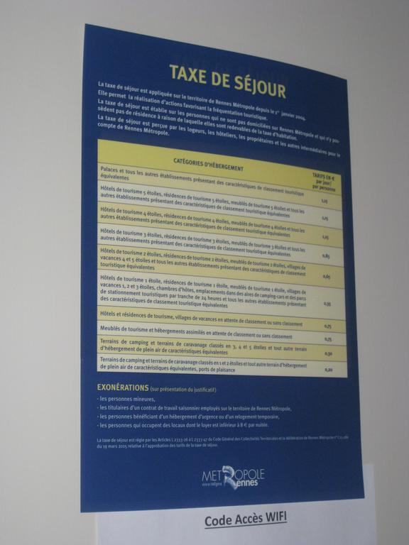 Aux Portes De Rennes Ch. D'Hotes Chartres-de-Bretagne Ruang foto