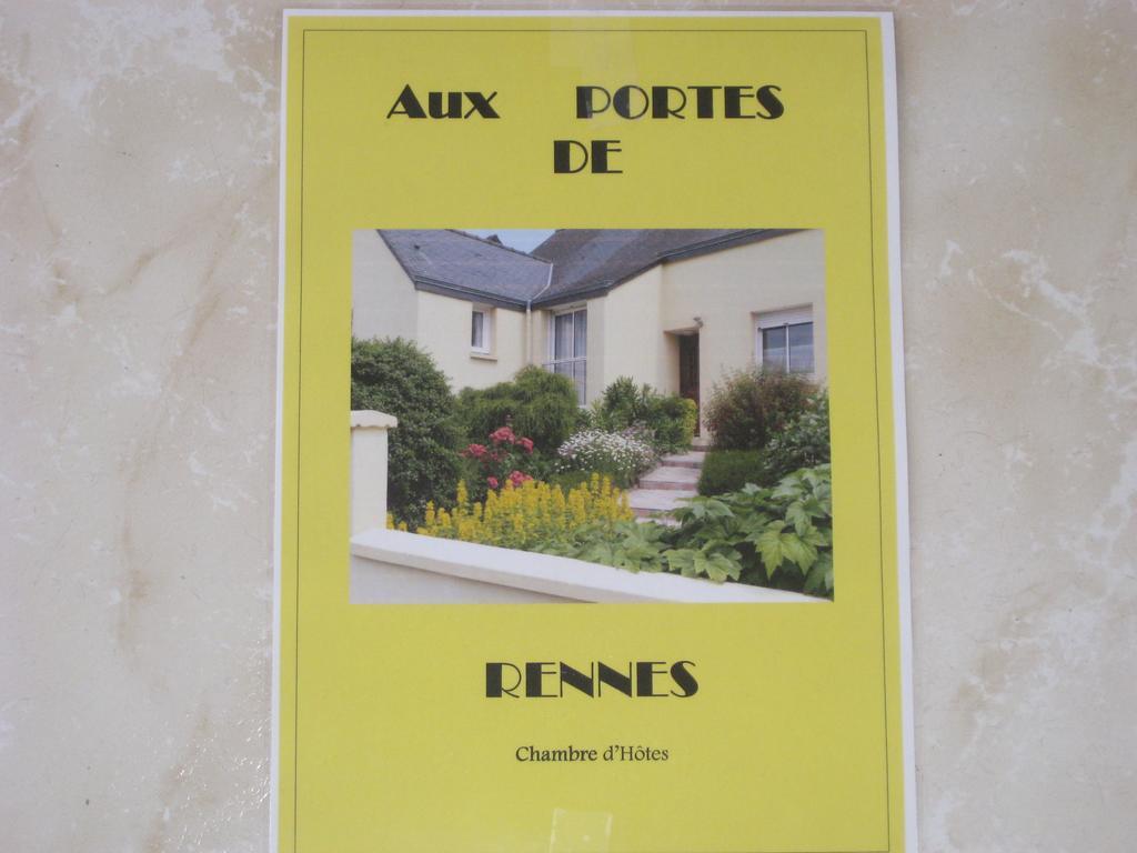 Aux Portes De Rennes Ch. D'Hotes Chartres-de-Bretagne Ruang foto